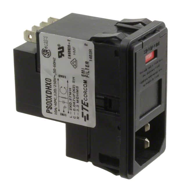 PS00XDHX0 TE Connectivity Corcom Filters  Power Entry Modules (PEM)